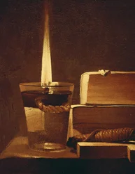 Das Nachtlicht, 1630-35 (Detail)